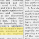 Imagen: parte del periódico del 2 de abril de 1892 en Wisconsin (Newspapers.com)